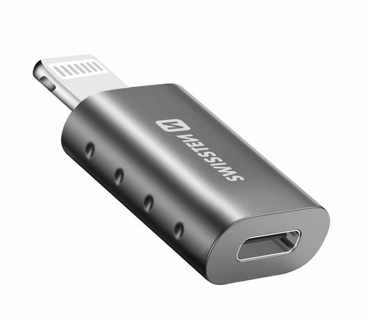 SWISSTEN ADATTATORE DI RICARICA ED OTG (TRASFERIMENTO DATI FINO A 480 MB/s) 55500400