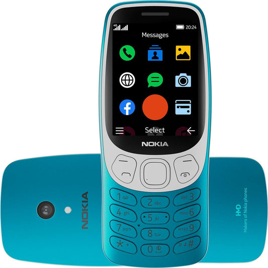 TELEFONO CELLULARE NOKIA 3210 4G VOLTE AZZURRO