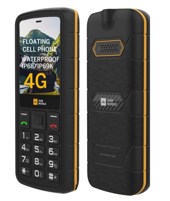 TELEFONO CELLULARE AGM M9 FLOATING 4G RUGGED RINFORZATO RESISTENTE GALLEGGIANTE