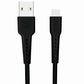 SWISSTEN CAVO DATI GOMMATO NERO USB-A / USB-C 1,0 MT 5A 71505530