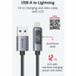 SWISSTEN CAVO DATI LCD USB-A / LIGHTNING DA 1,5 MT 2.4A 30W 71551070