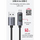 SWISSTEN CAVO DATI LCD USB-A / USB-C DA 1 MT 3A 60W 71551073