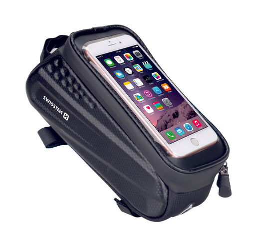SWISSTEN CUSTODIA DA BICI IMPERMEABILE CON FINESTRA TOUCH E SPAZIO INTERNO