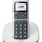 MOTOROLA TELEFONO CORDLESS CON VIVAVOCE TASTI GRANDI ILLUMINATI AVVISO LUMINOSO COMPATIBILE CON APPARECHI ACUSTICI CD5001