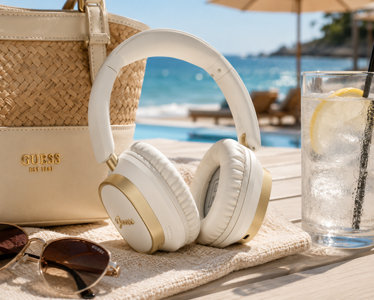 GUESS CUFFIE BLUETOOTH CON MICROFONO ENC RECTANGLE