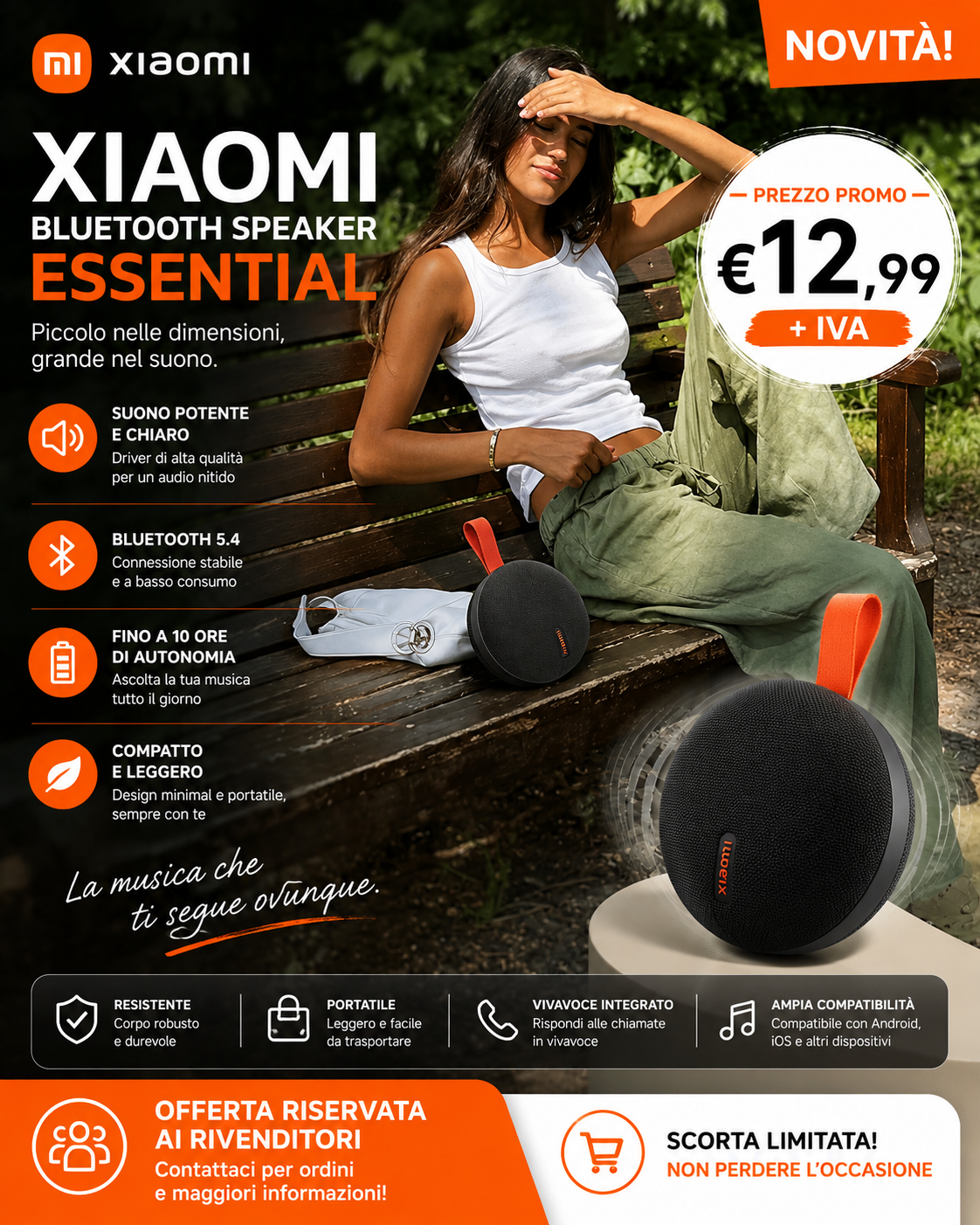 XIAOMI SPEAKER BLUETOOTH ESSENTIAL 5W
