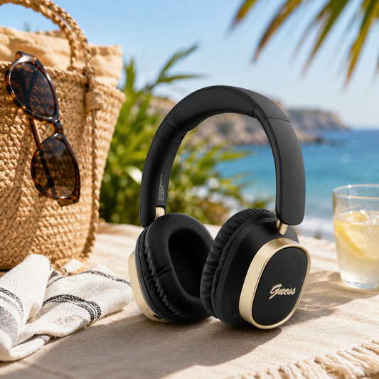 GUESS CUFFIE BLUETOOTH CON MICROFONO ENC RECTANGLE