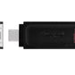 KINGSTON PENDRIVE DATA TRAVELER USB-C 128GB USB 3.2 GEN1 DT70/128GB
