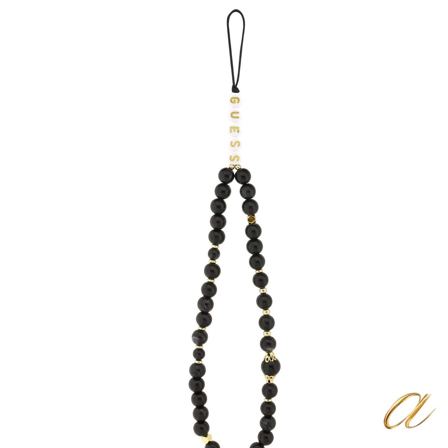 GUESS COVER IPHONE 16 PRO MAX CON CORDINO DA POLSO MAGSAFE