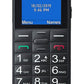 TELEFONO CELLULARE PER ANZIANI FACILE CON TASTO SOS PANASONIC KX-TU110 NERO