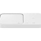 SAMSUNG CARICABATTERIE WIRELESS DUO SUPERFAST MAX 15W BIANCO EP-P5400BWEGEU