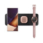 SAMSUNG CARICABATTERIE WIRELESS TRIO NERO EP-P6300TBEGEU