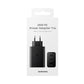 SAMSUNG CARICABATTERIE ORIGINALE UNIVERSALE SUPER FAST CHARGING TRIO 65W (DUE PORTE USB-C ED UNA USB-A) EP-T6530NBEGEU