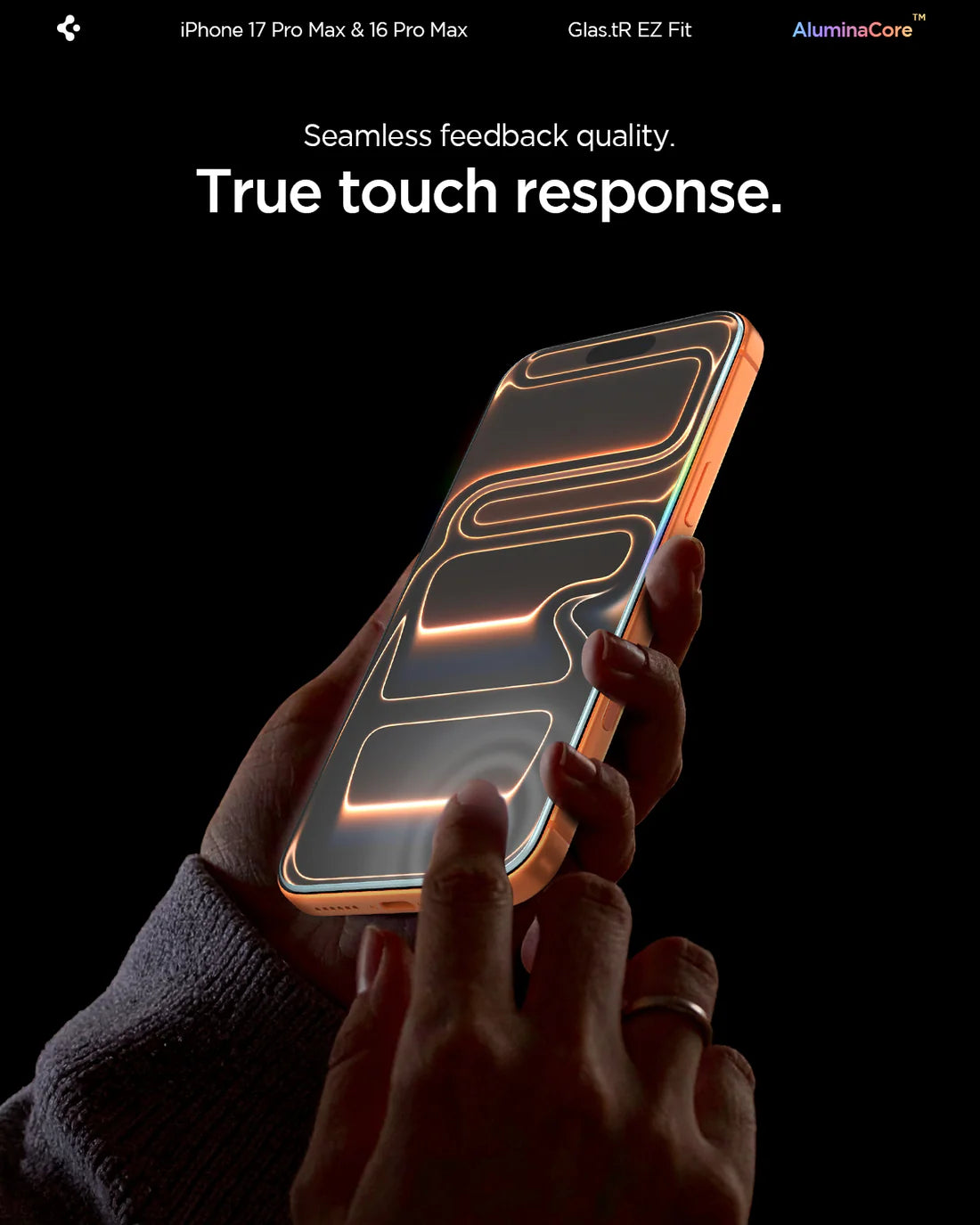 SPIGEN PROTEZIONE DISPLAY IN VETRO TEMPERATO IPHONE 17 PRO MAX EAN: 8800283312270 AGL10095