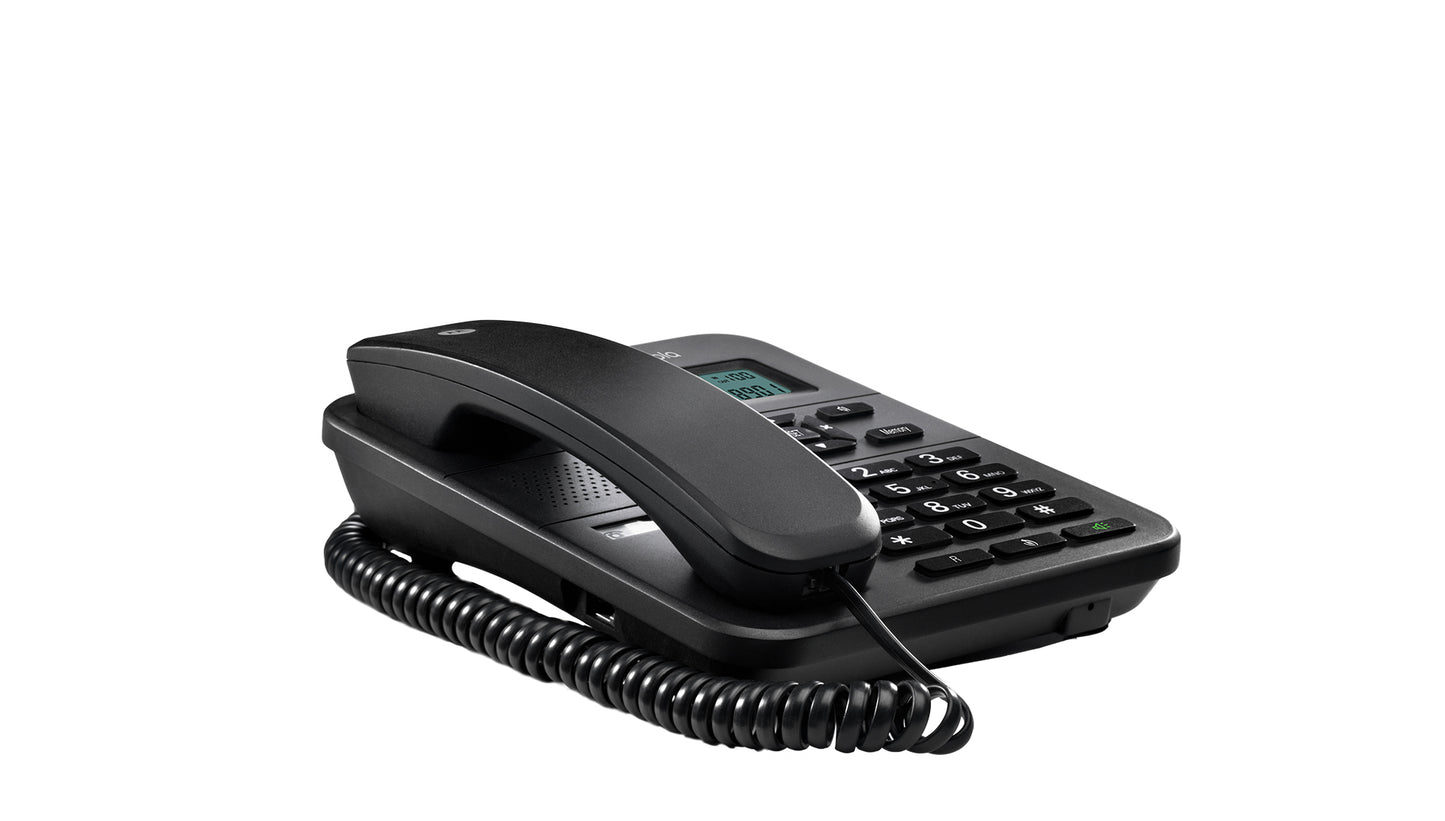MOTOROLA TELEFONO CON FILO VIVAVOCE ID CHIAMANTE CT202