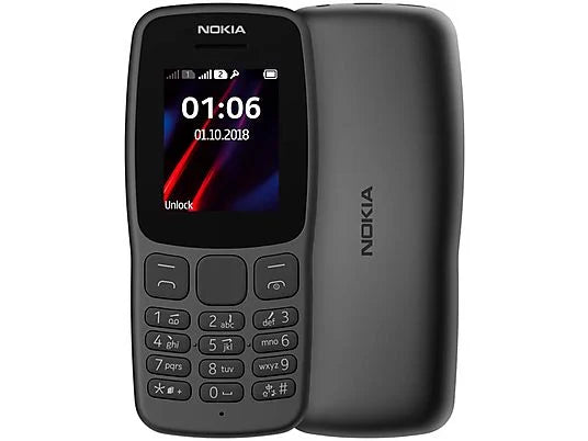 TELEFONO CELLULARE NOKIA 106 (EDIZIONE 2019) DUAL SIM TA-1114 DS (12 PEZZI MINIMO ORDINE)