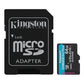KINGSTON microSDHC 64GB CANVAS SELECT PLUS CLASSE 10 SDCG3/64GB FINO A 170 MB/s CON ADATTATORE