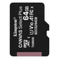 KINGSTON microSDHC 64GB CANVAS SELECT PLUS CLASSE 10 SDCS2/64GBSP