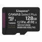 KINGSTON microSDHC 128GB CANVAS SELECT PLUS CLASSE 10 SDCS3/128GB Gen3