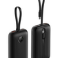 SWISSTEN POWER BANK 10000mAh VOLTBOX CON LED DISPLAY E CAVI INTEGRATI USB-C E LIGHTNING 35W 22013936