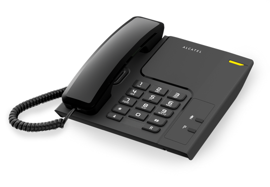 ALCATEL TELEFONO CON FILO LED AVVISO CHIAMATA T26 NERO