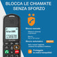 ALCATEL TELEFONO CORDLESS CON VIVAVOCE TASTI E NUMERI GRANDI MEMORIE DIRETTE ASCOLTO AMPLIFICATO XL685 NERO