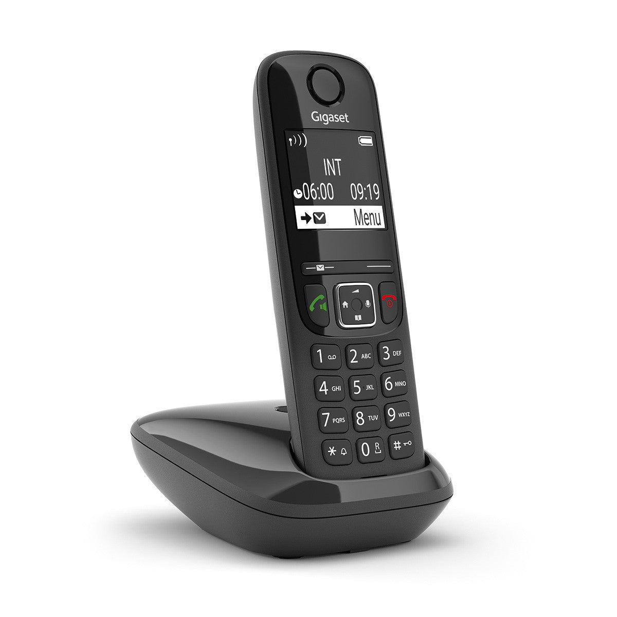 GIGASET TELEFONO CORDLESS CON VIVAVOCE NERO AS690