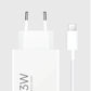 XIAOMI CARICABATTERIE ORIGINALE USB-A 33W CON CAVO USB-A USB-C
