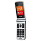 TELEFONO CELLULARE PER ANZIANI FACILE A CONCHIGLIA BRONDI FOX S NERO