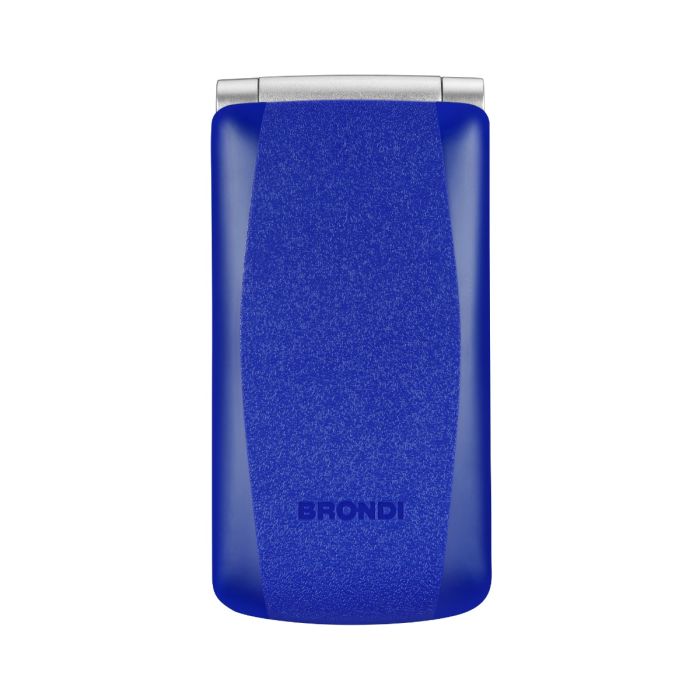 TELEFONO CELLULARE PER ANZIANI FACILE A CONCHIGLIA BRONDI FOX S BLU