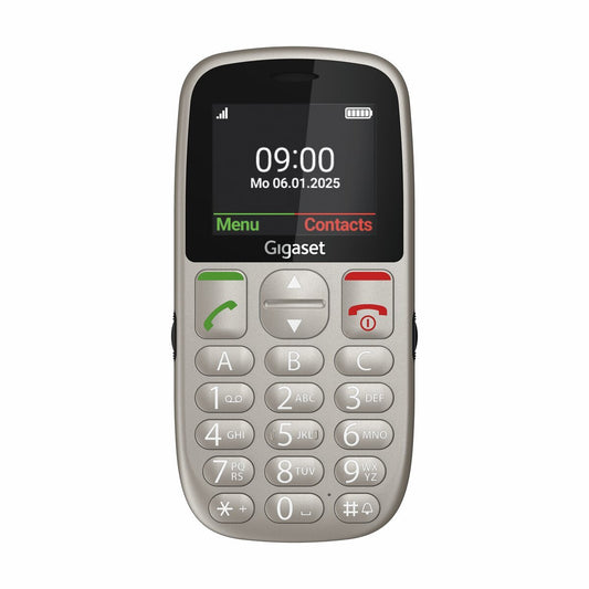 TELEFONO CELLULARE PER ANZIANI FACILE CON TASTO SOS GIGASET GL395 SILVER