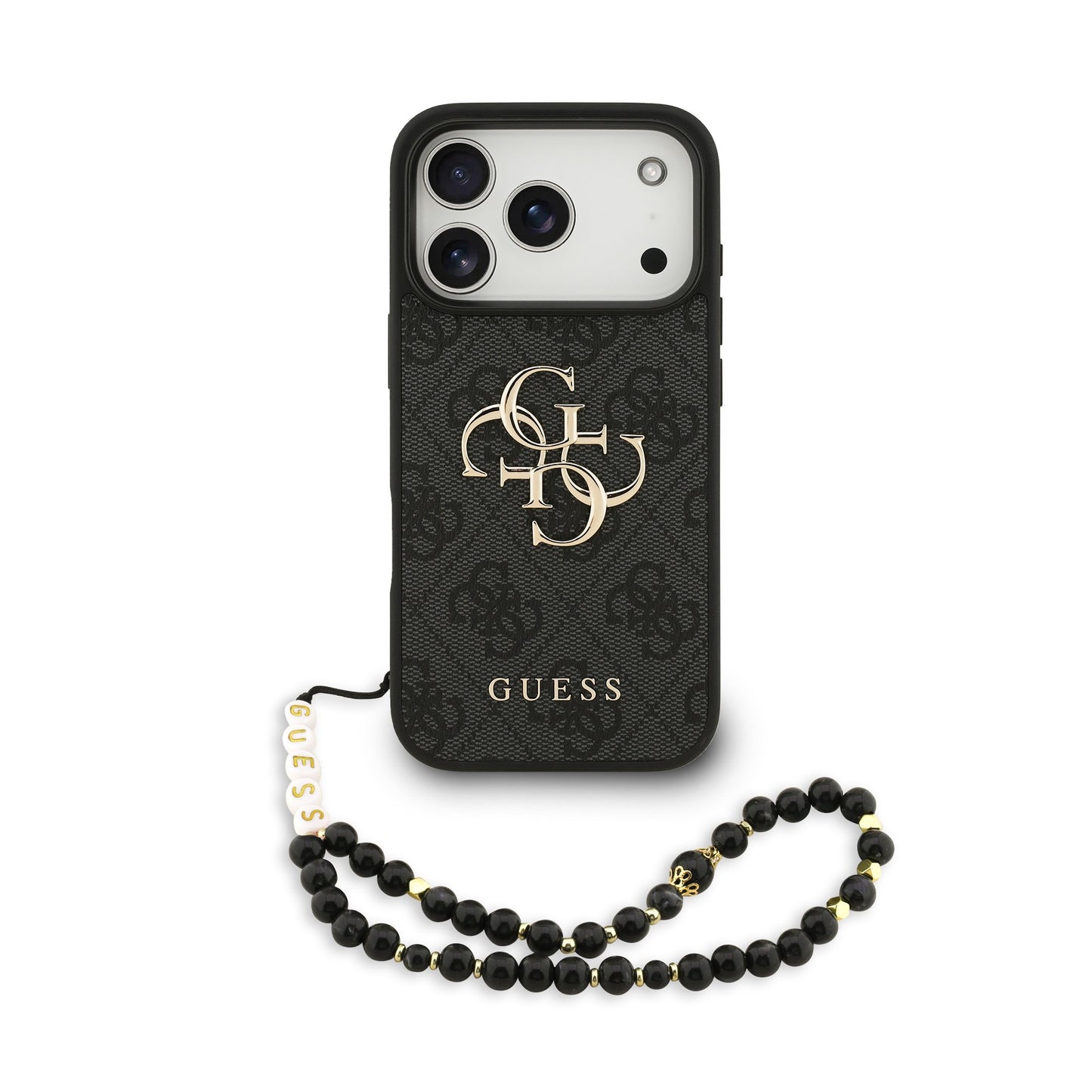 GUESS COVER IPHONE 17 PRO MAX CON CORDINO DA POLSO