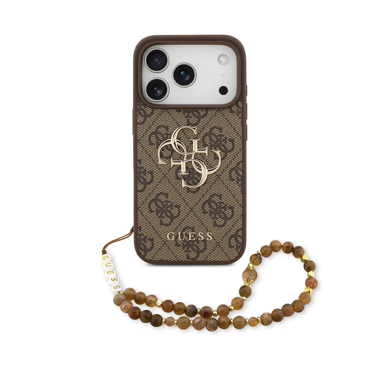 GUESS COVER IPHONE 17 PRO MAX CON CORDINO DA POLSO