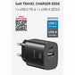 SWISSTEN CARICABATTERIE 20W DUO (USB-A+USB-C) POWER DELIVERY GaN QUICK CHARGER 3.0