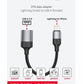 SWISSTEN ADATTATORE DI RICARICA ED OTG (TRASFERIMENTO DATI FINO A 480 MB/s) DA USB-A A LIGHTNING  73501217