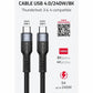 SWISSTEN CAVO DATI VIDEO 4K 8K USB-C / USB-C DA 1,5 MT 240W USB 4.0 72501204