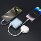 SWISSTEN POWER BANK 10000mAh CON LED DISPLAY E CAVI INTEGRATI USB-C E LIGHTNING 22.5W 22013984