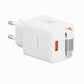 SWISSTEN CARICABATTERIE 45W POWER DELIVERY GaN CON CAVO RETRATTILE  USB-C E PORTA USB 18W 22071350