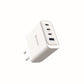 SWISSTEN CARICABATTERIE GaN 100W POWER DELIVERY QUICK CHARGE 4 PORTE:  2x USB-C PD 100W  1x USB-C PD 20W  1x USB-A QC 30W 22071610