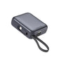 SWISSTEN POWER BANK 10000mAh CON LED DISPLAY E CAVI INTEGRATI USB-C E LIGHTNING 22.5W 22013939