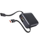 SWISSTEN POWER BANK 10000mAh CON LED DISPLAY E CAVI INTEGRATI USB-C E LIGHTNING 22.5W 22013939