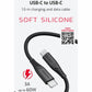 SWISSTEN CAVO DATI GOMMATO USB-C / USB-C NERO DA 1,5 MT 3A 60W 71532010