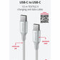 SWISSTEN CAVO DATI INTRECCIATO USB-C / USB-C DA 1,5MT 3A 60W 71528204