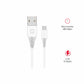 SWISSTEN CAVO DATI GOMMATO BIANCO USB-A / USB-C 1,5 MT 71504400