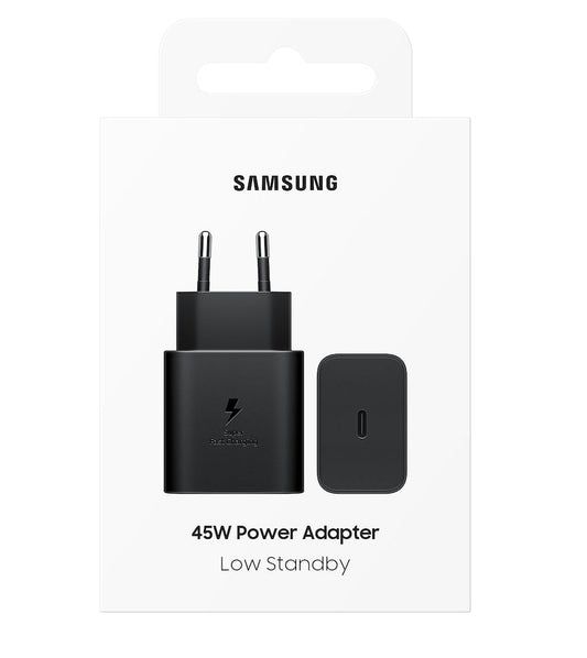 SAMSUNG CARICABATTERIE ORIGINALE UNIVERSALE TYPE-C SUPER FAST CHARGING 45W  EP-T4511NBEGEU